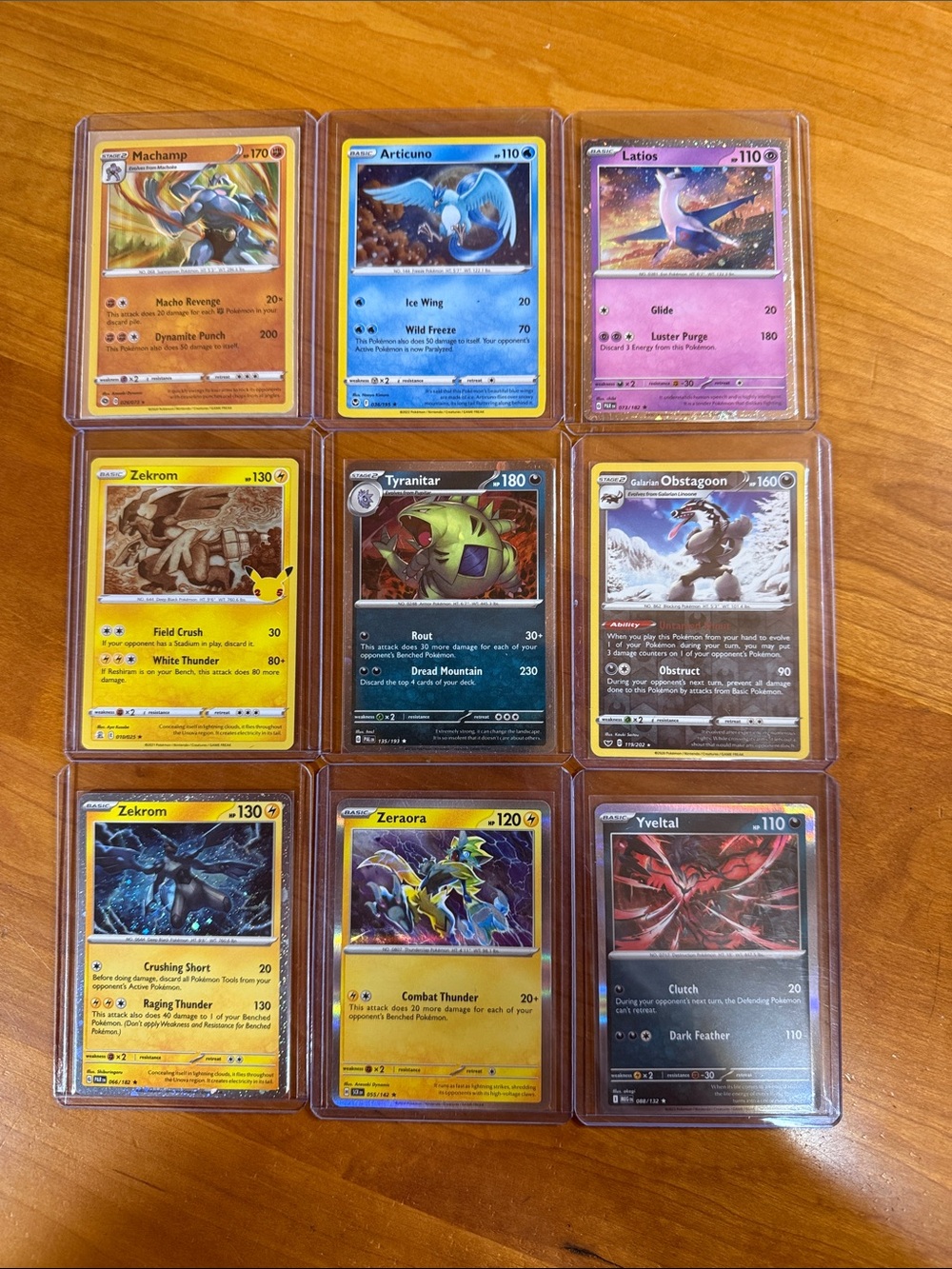 All holos set of 9
